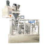 Sac préfabriqué automatique pour machine de conditionnement rotative de scellage de remplissage de poudre