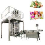 Salades automatiques pesant la machine de conditionnement de sacs de remplissage