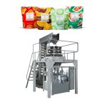 Sac de granules automatique étant donné la machine d'emballage rotative pour les haricots/noix