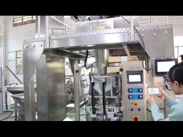 Machine à emballer verticale de joint de remplissage de forme de fabricant de la Chine pour les écrous mélangés