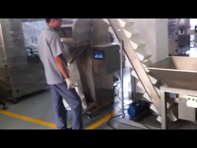 Petite machine à emballer de granule de riz de sachet semi automatique